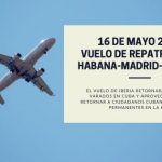 vuelo de repatriación Cuba-España
